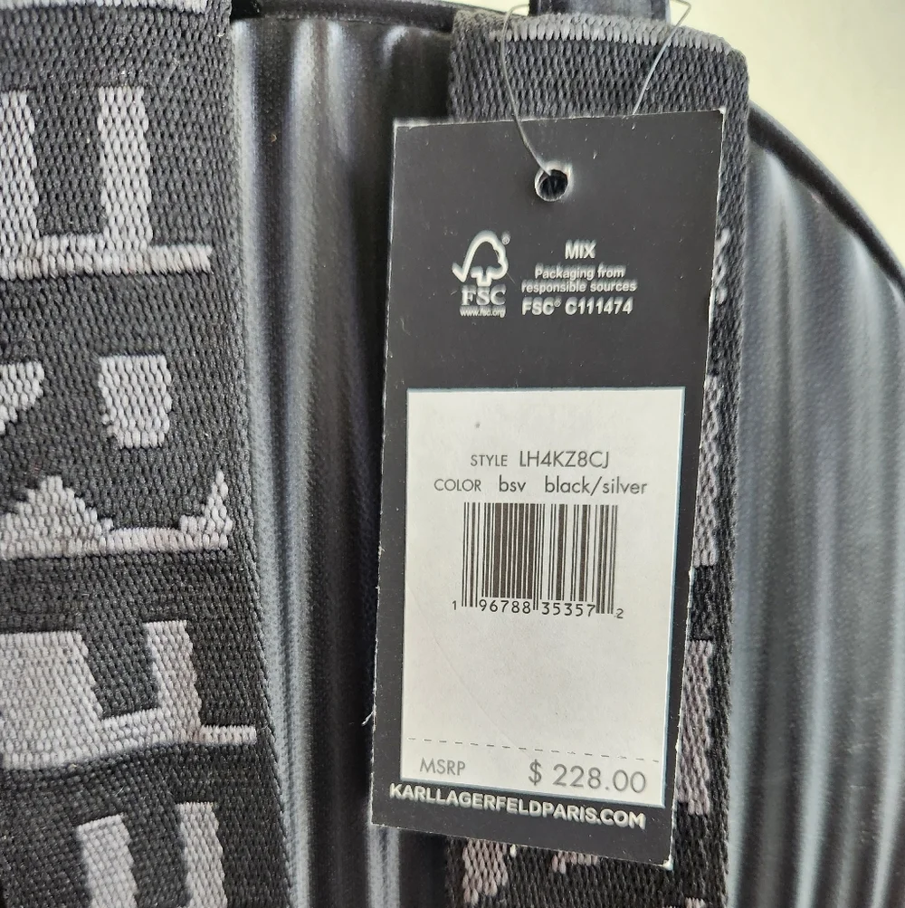 Karl Lagerfeld compact backpack